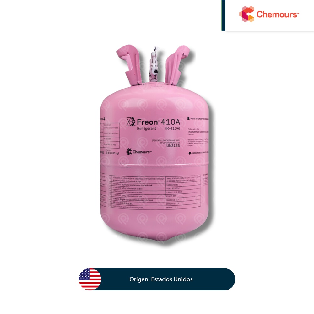 tanque de gas refrigerante suva freon r 410a chemours 11 5 kg 001